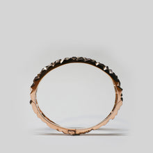 Load image into Gallery viewer, Rose Gold Geode Bangle