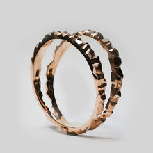 Load image into Gallery viewer, Rose Gold Geode Bangle