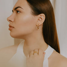 Load image into Gallery viewer, Stackable Geode Ring - Rose Gold
