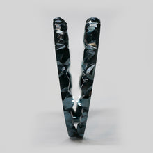 Load image into Gallery viewer, Midnight Blue Geode Bangle
