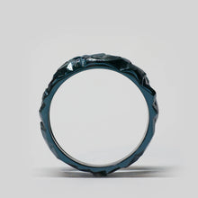 Load image into Gallery viewer, Double Geode Band - Midnight Blue
